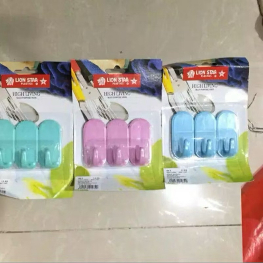 KAPSTOK/GANTUNGAN TEMPEL LION STAR ISI 3/HANGER HOOK LION STAR HK 3