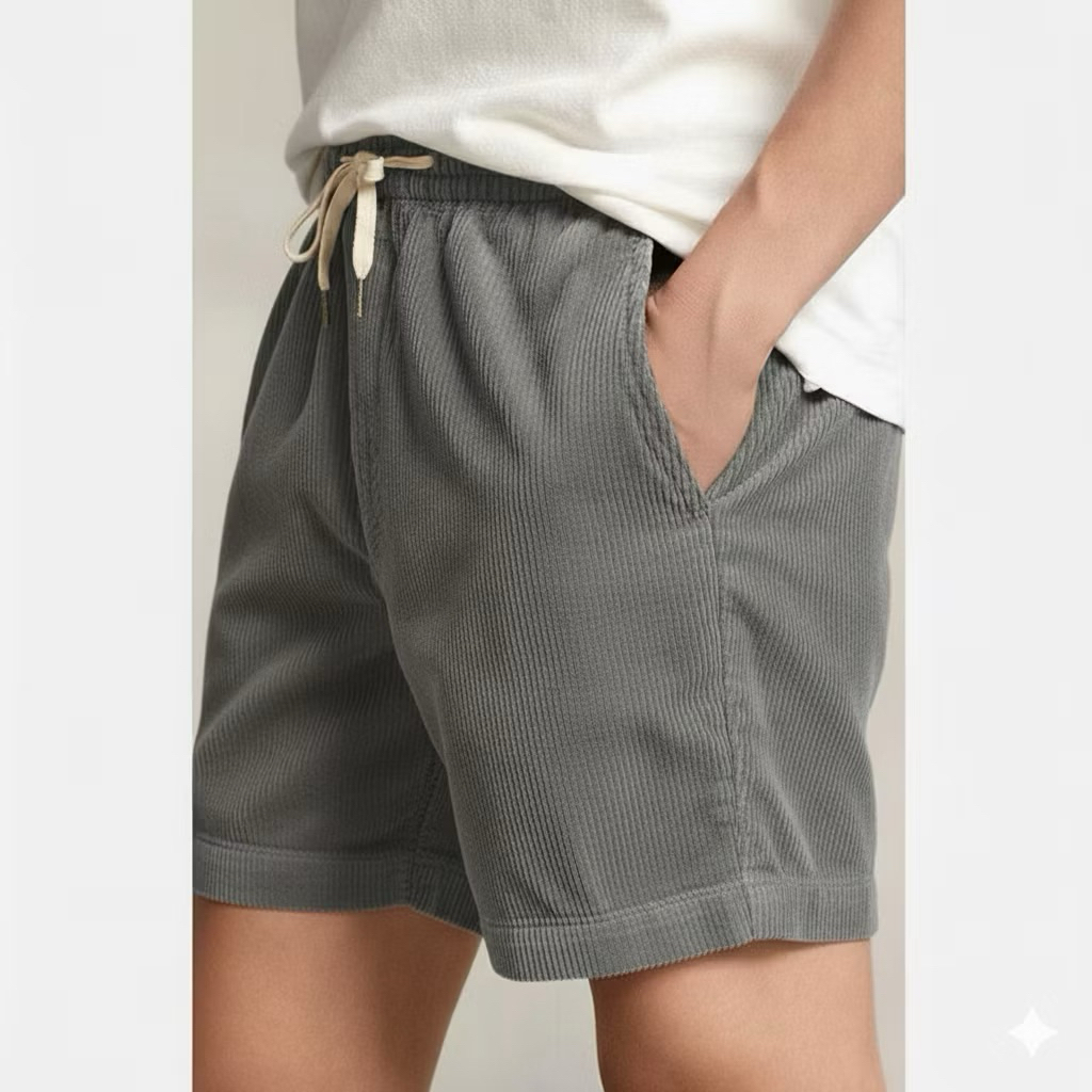 GAHA.id - CELANA PENDEK CORDUROY BOARDSHORT PRIA WANITA BAHAN TEBAL