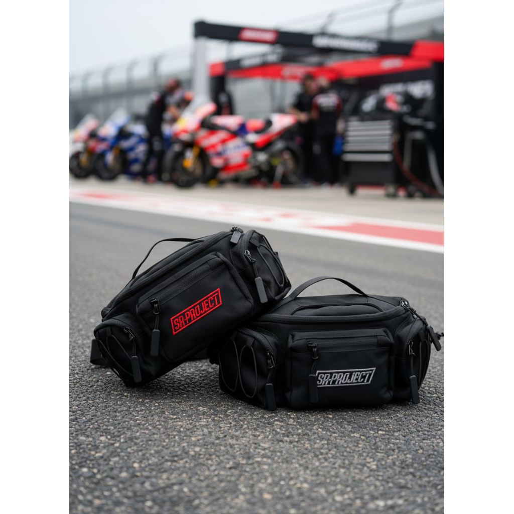 waistbag SR-PROJECT NV Black Edition waterproof
