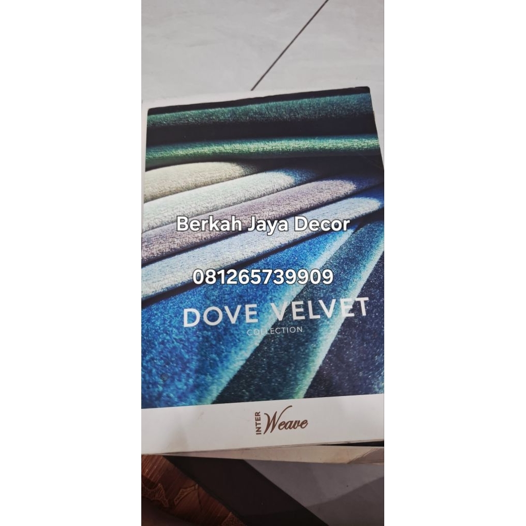 Dove Velvet By idefab kain sofa/jok dan kursi import