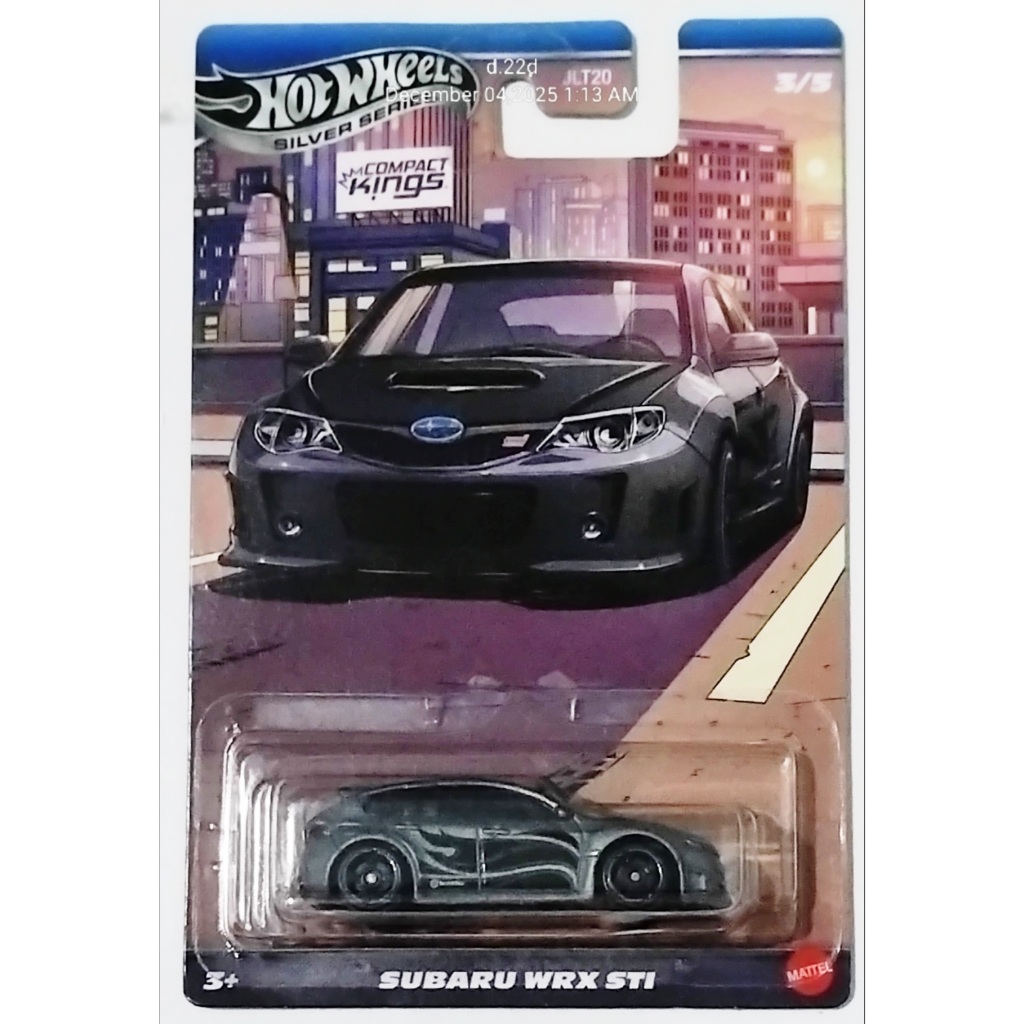 Subaru WRX STI Hot Wheels Silver Series Compact Kings 2025