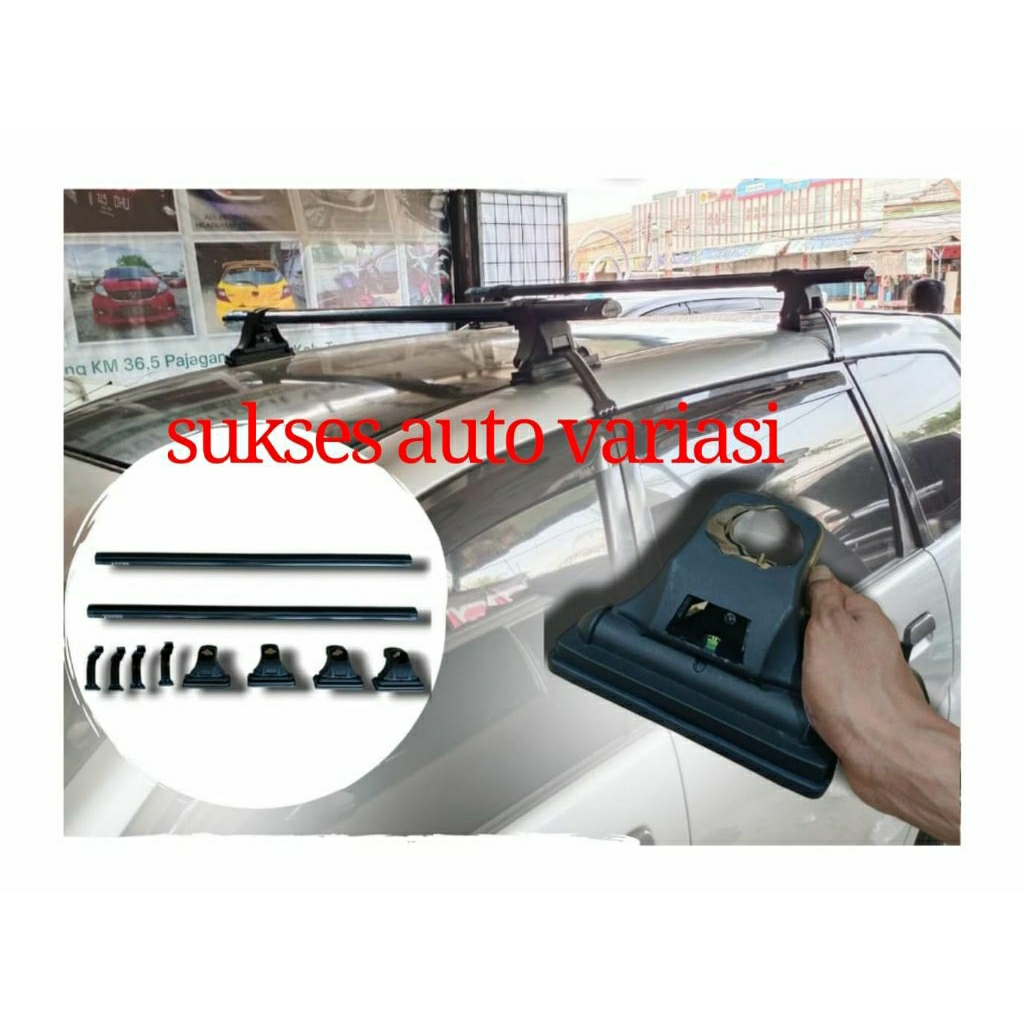 CROSS BAR JEPIT BODY PLATINUM AVANZA/XENIA/VELOZ 2012-2021