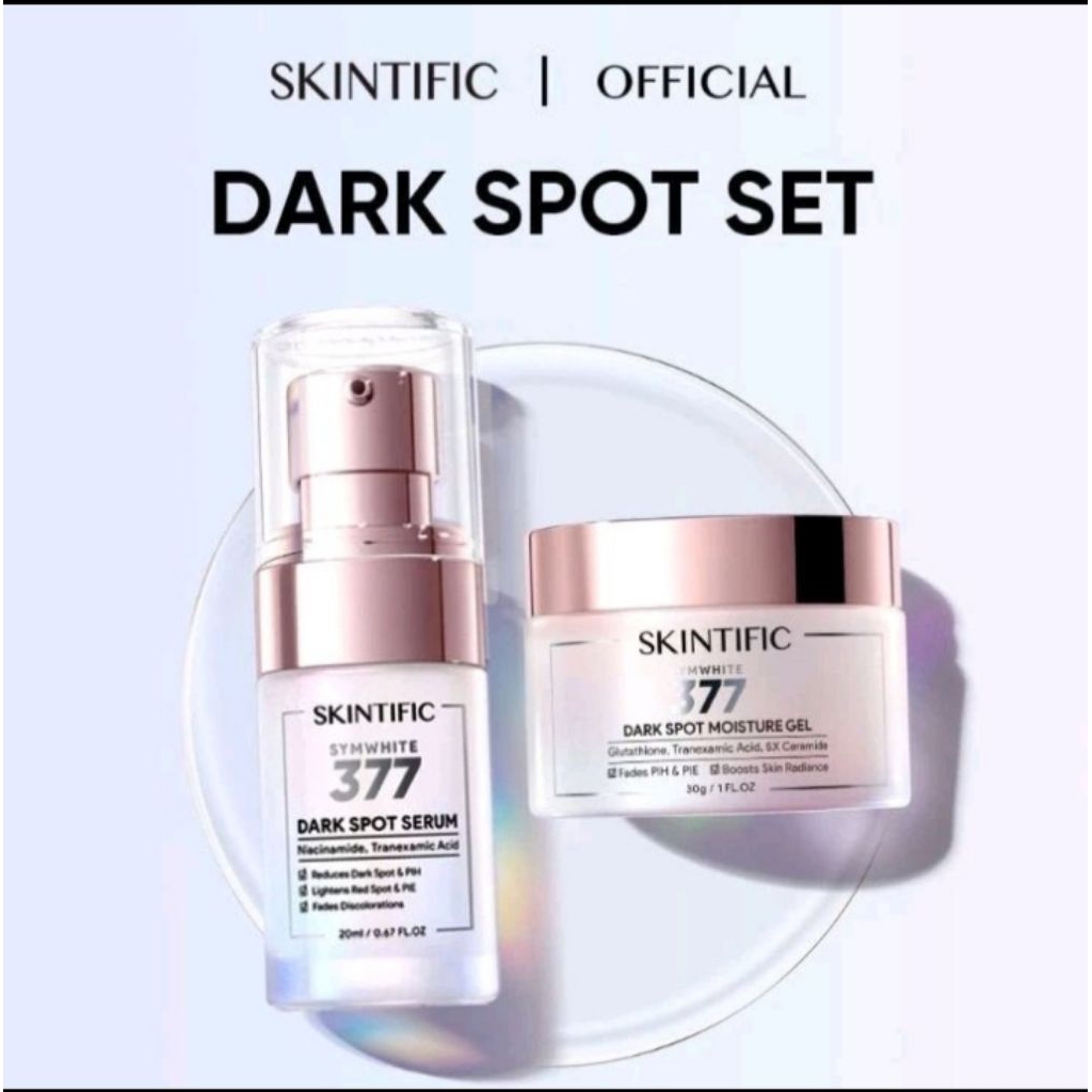 SKINTIFIC Dark Spot Set - Skintific Symwhite 377 Dark Spot Serum - Skintific Symwhite 377 Dark Spot 