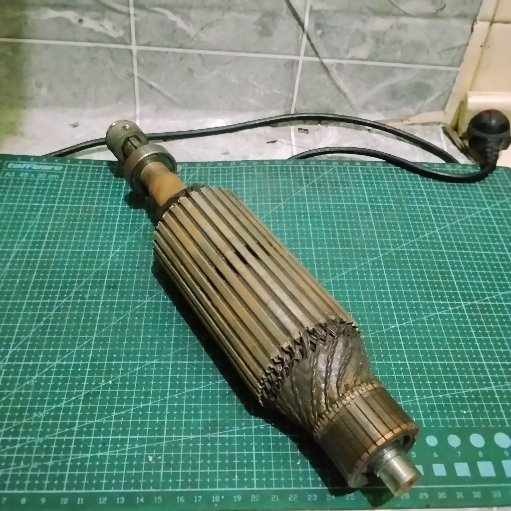 Armature / Dinamo Rotor Bekas dinamo dc permanen magnet ukuran besar angker