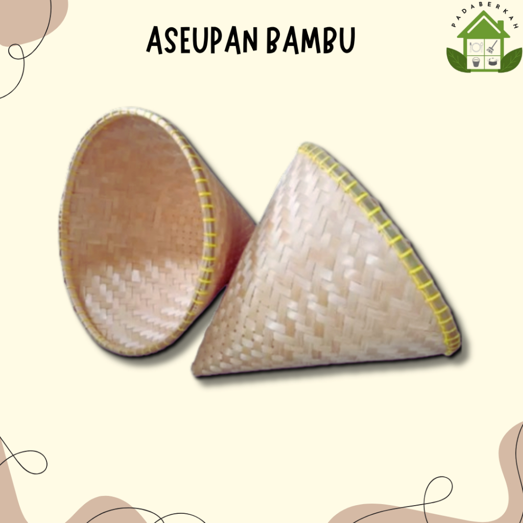 Asepan Bambu Cetakan Nasi Tumpeng Bambu Aseupan Nasi Aseupan Bambu Kukusan Bambu
