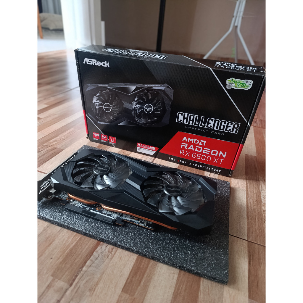 Vga Card (GPU) ASROCK RADEON RX 6600 XT CHALLENGER 8GB GDDR6