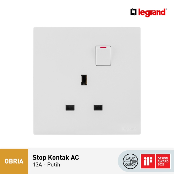 Legrand Obria Stop Kontak AC - 13A