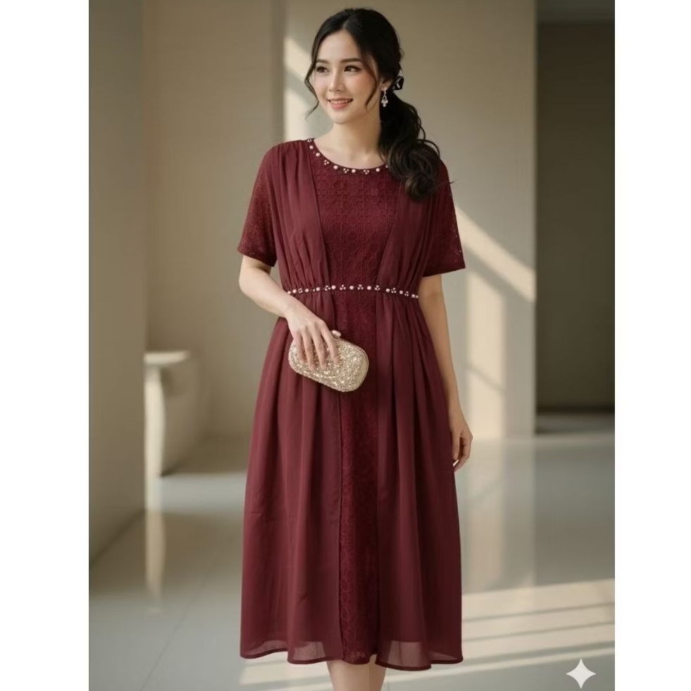 TERMURAH DRESS BROKAT /DRESS BROKAT KARTINI/ DRESS BROKAT PREMIUM / DRESS BROKAT