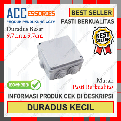 DURADUS Junction BOX KECIL Bahan Lebih TEBAL & ALOT Serta Tahan panas