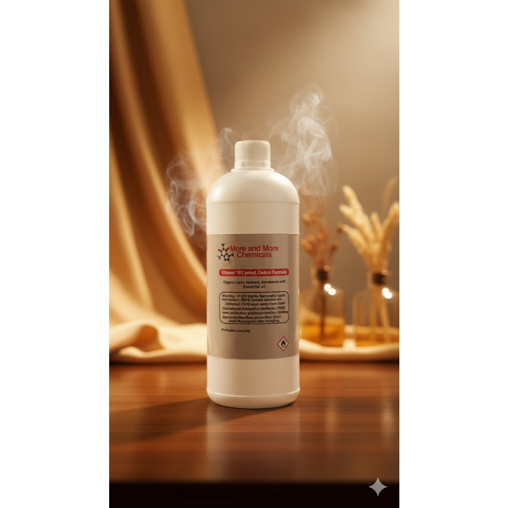 More and More Chemicals Etanol 192 Proof Cedrol 96% Pelarut Parfum Khusus Grade A