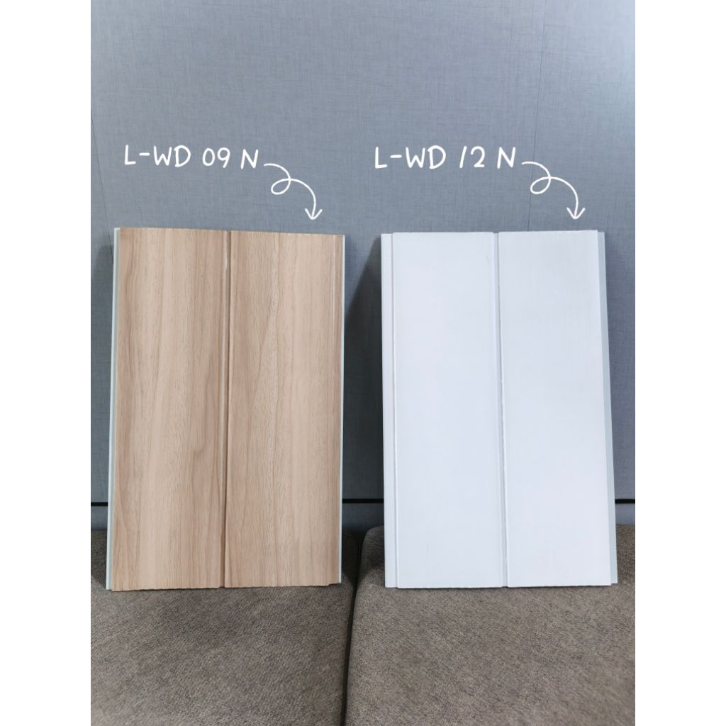 Plafon PVC LAMINATED LAMIWOOD (Doff & serat kayu timbul) - Harga per dus panjang 3mtr (1 dus isi 15 