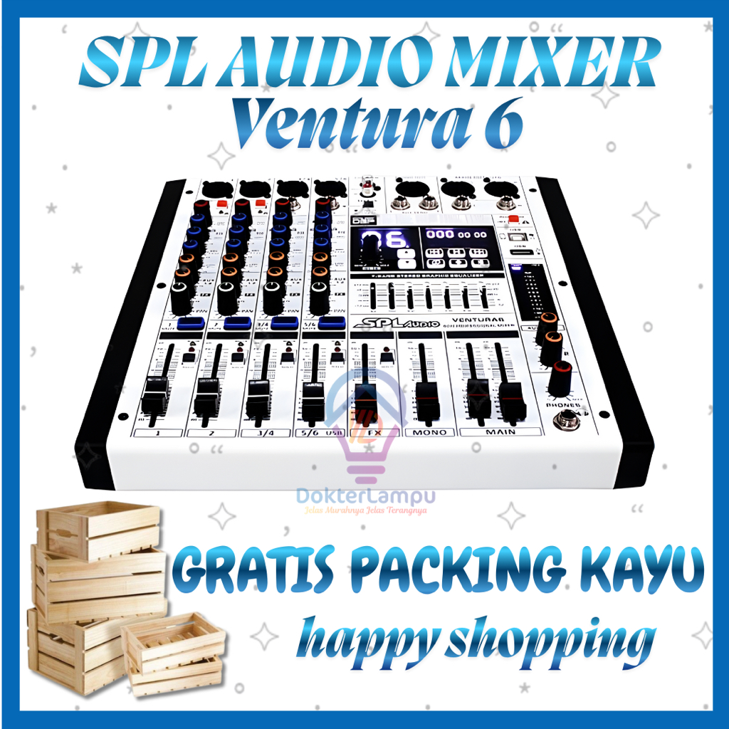 SPL Audio Mixer 6 Channel Tipe Ventura 6