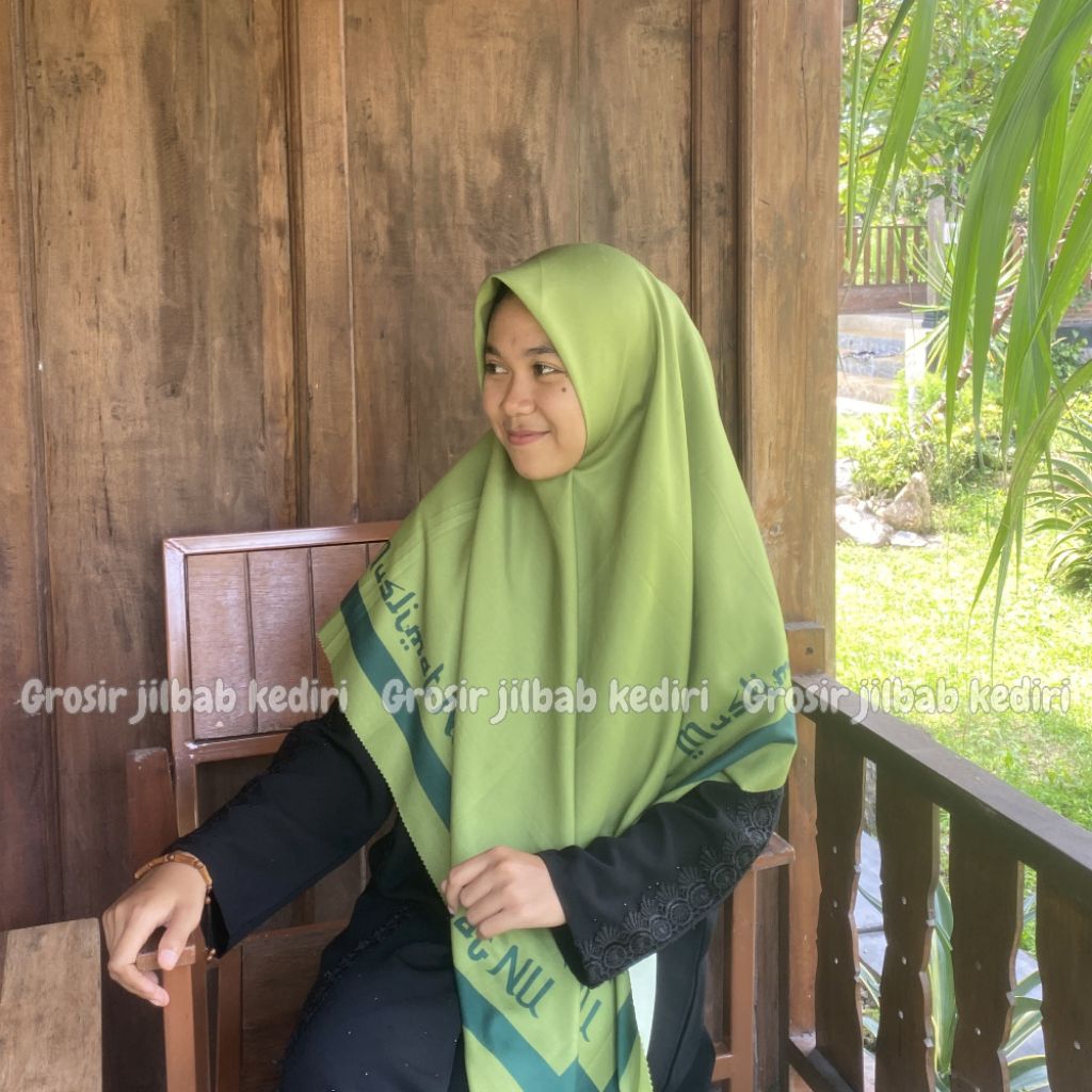 Seragam Muslimat Jumbo Hijab Muslimat Syari
