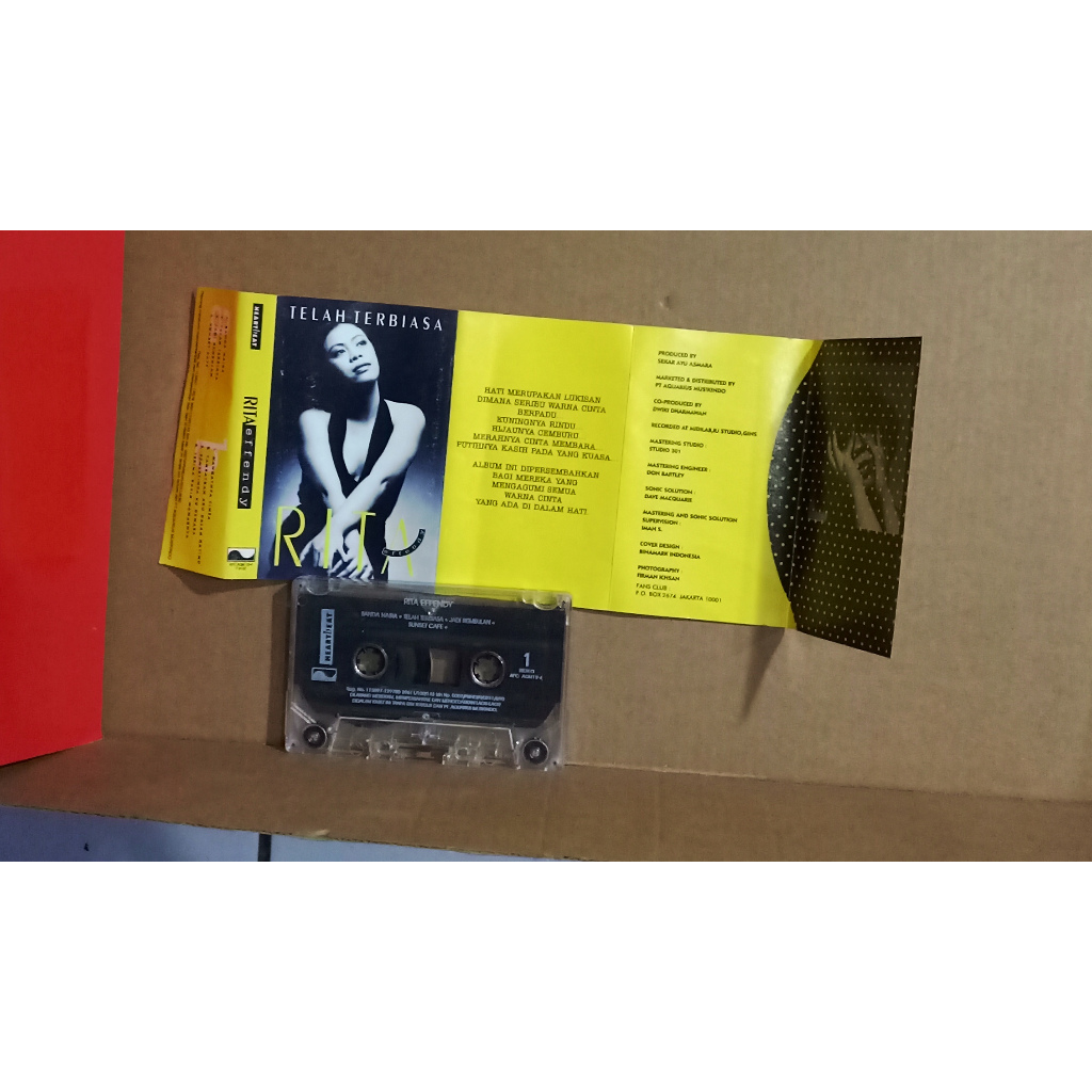 RITA EFFENDY - TELAH TERBIASA - Kaset