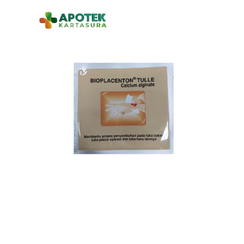 Bioplacenton Tulle Calcium Alginate 10x10 Perlembar