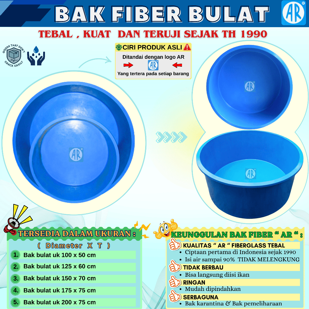 BAK FIBER BULAT AR