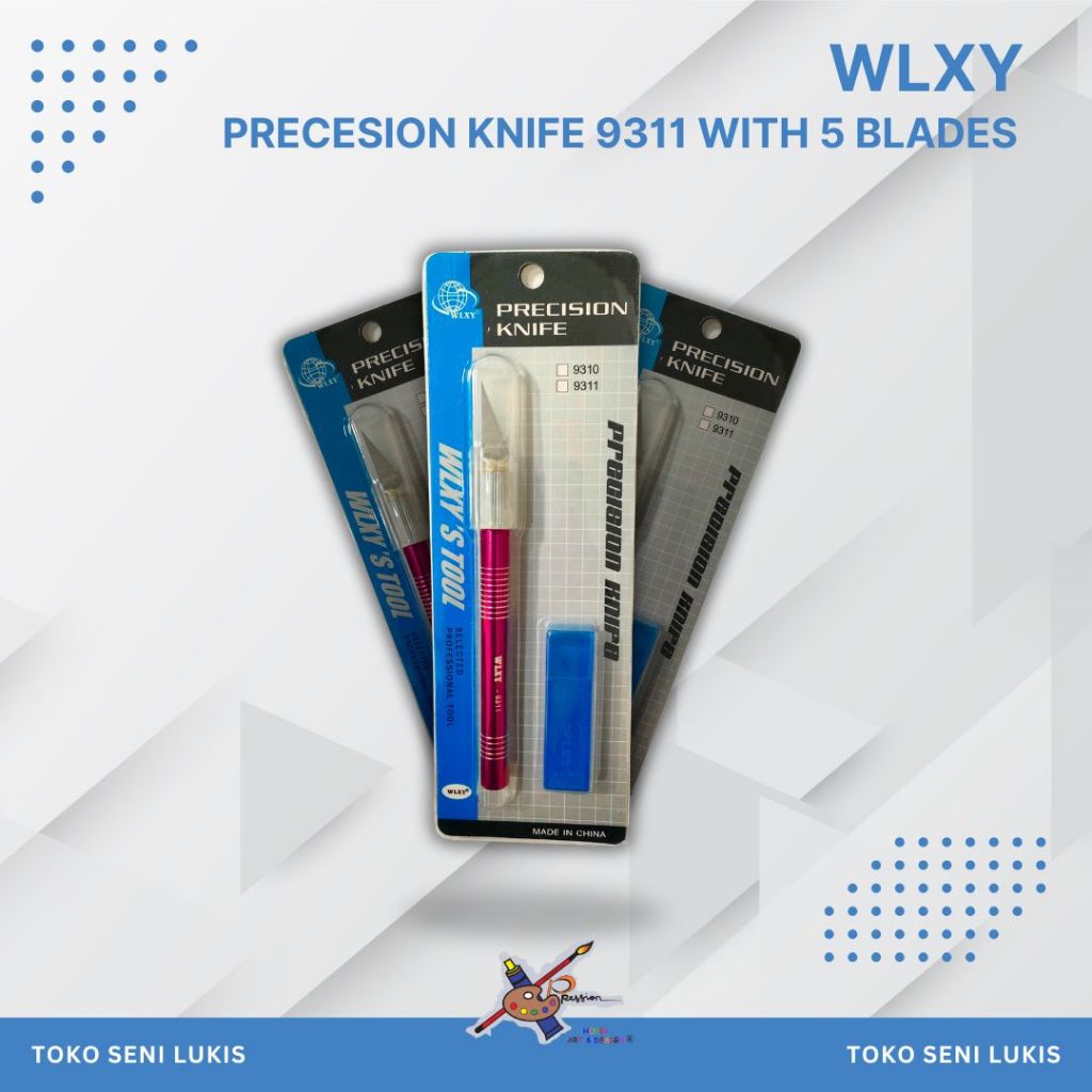WLXY PRECISION KNIFE 9311 WITH 5 BLADES