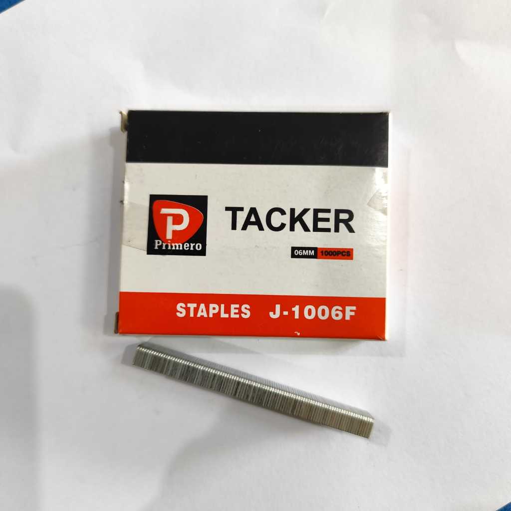 Isi Staples Gun Primero J1006F 6mm 1000pcs / Stapler Gun Refill / Isi Ulang Refill Staples / Isi Sta