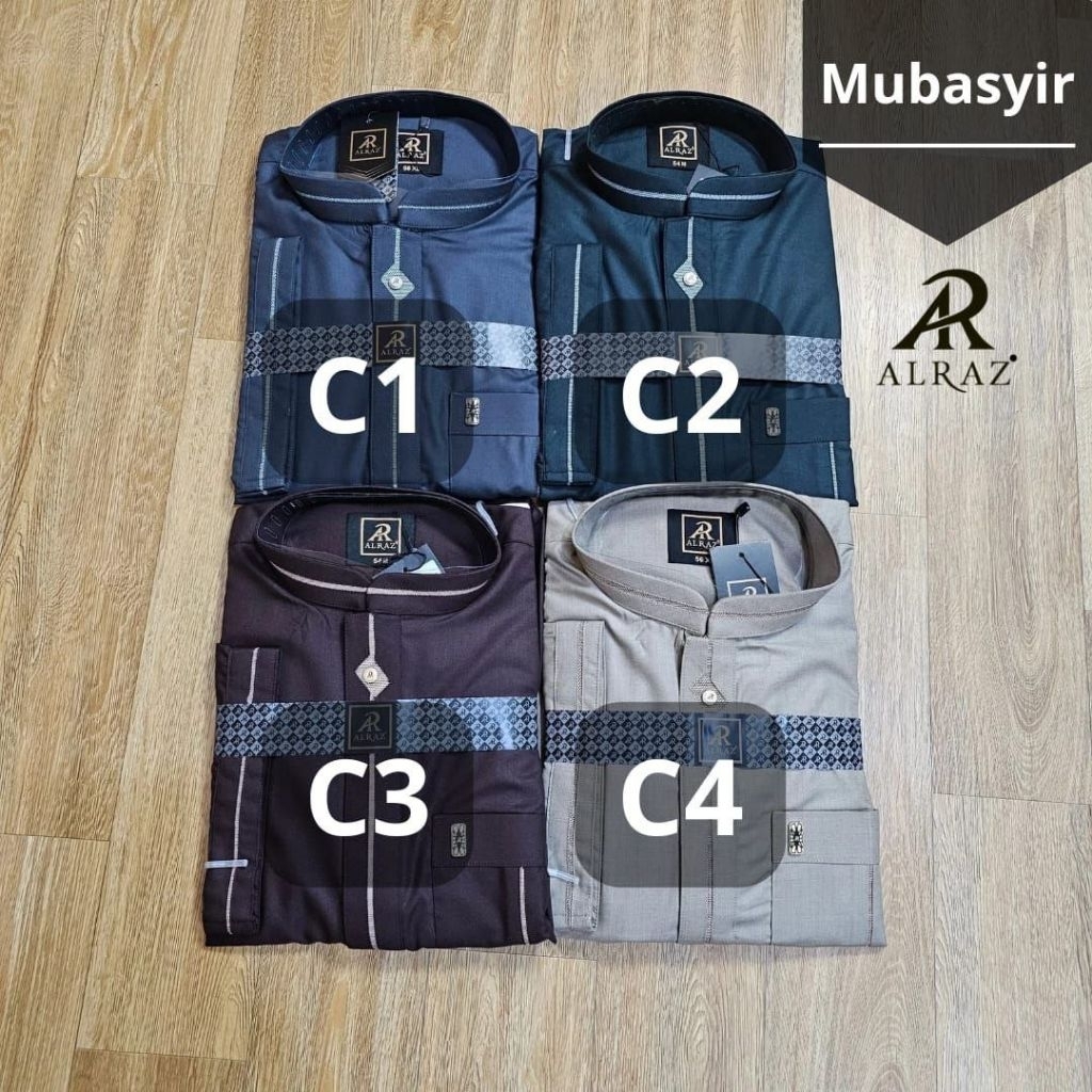 Gamis Jubah Alraz Lengan Pendek Mubasyir