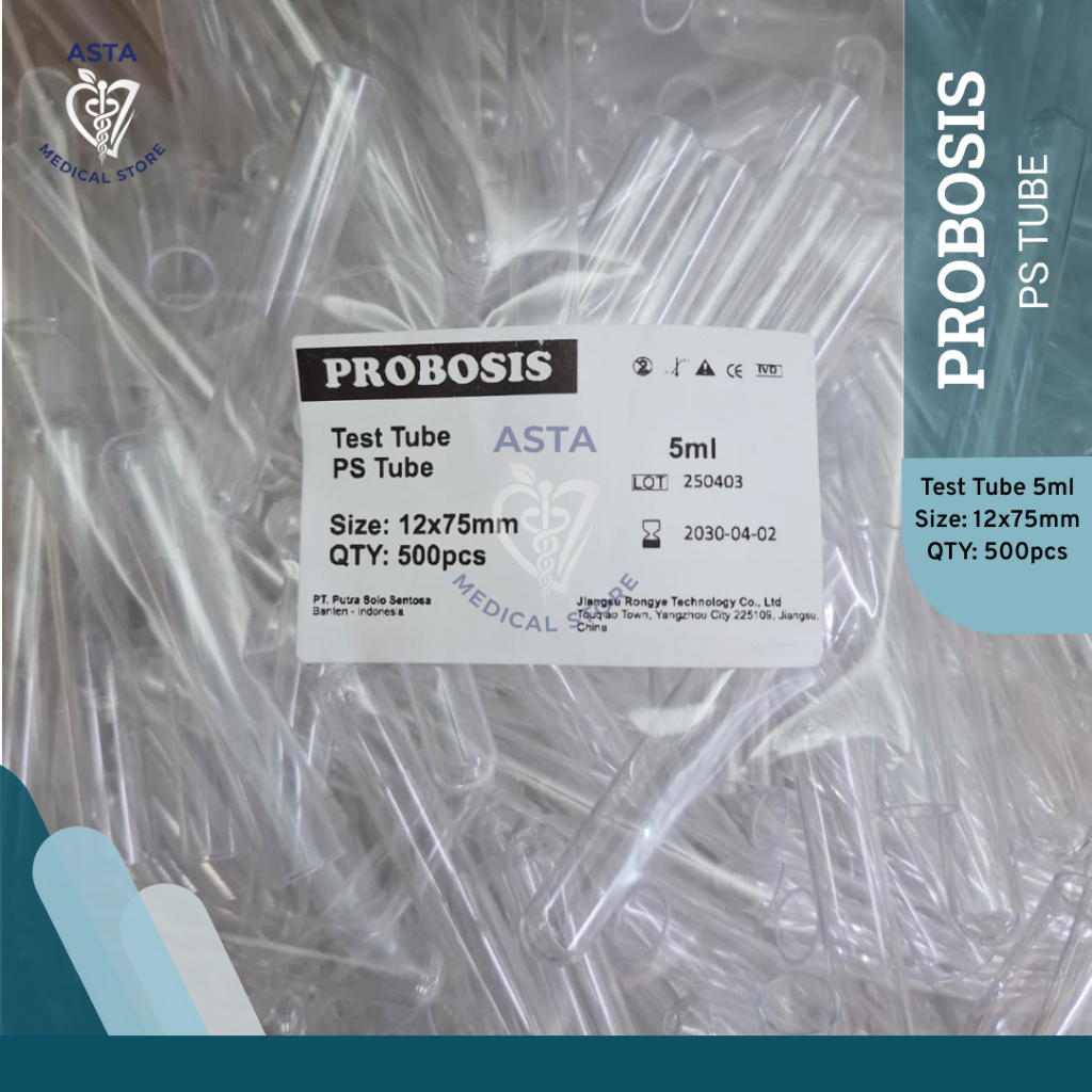 Probosis Tabung reaksi 12 x 75 mm / Test Tube