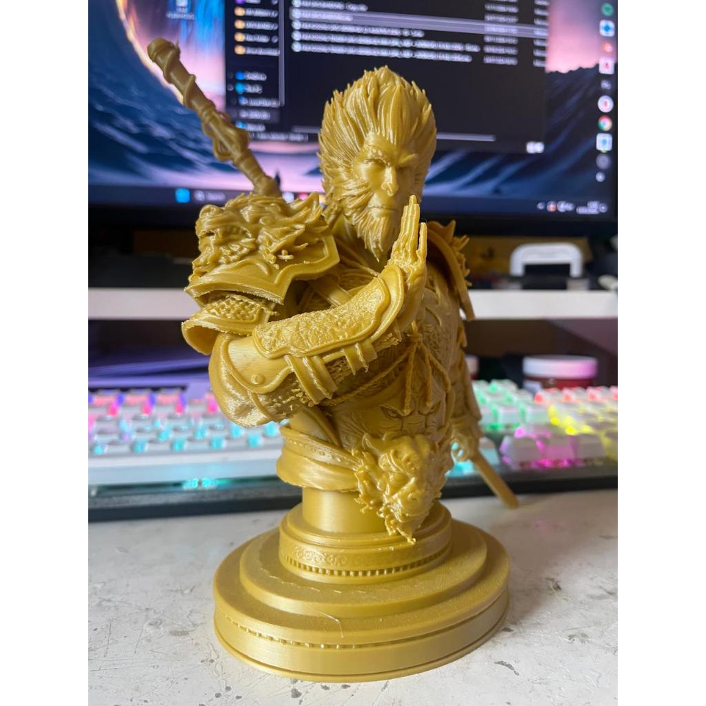 Display Black Myth Wukong Action Figure Kera Sakti Legendaris Super Detail