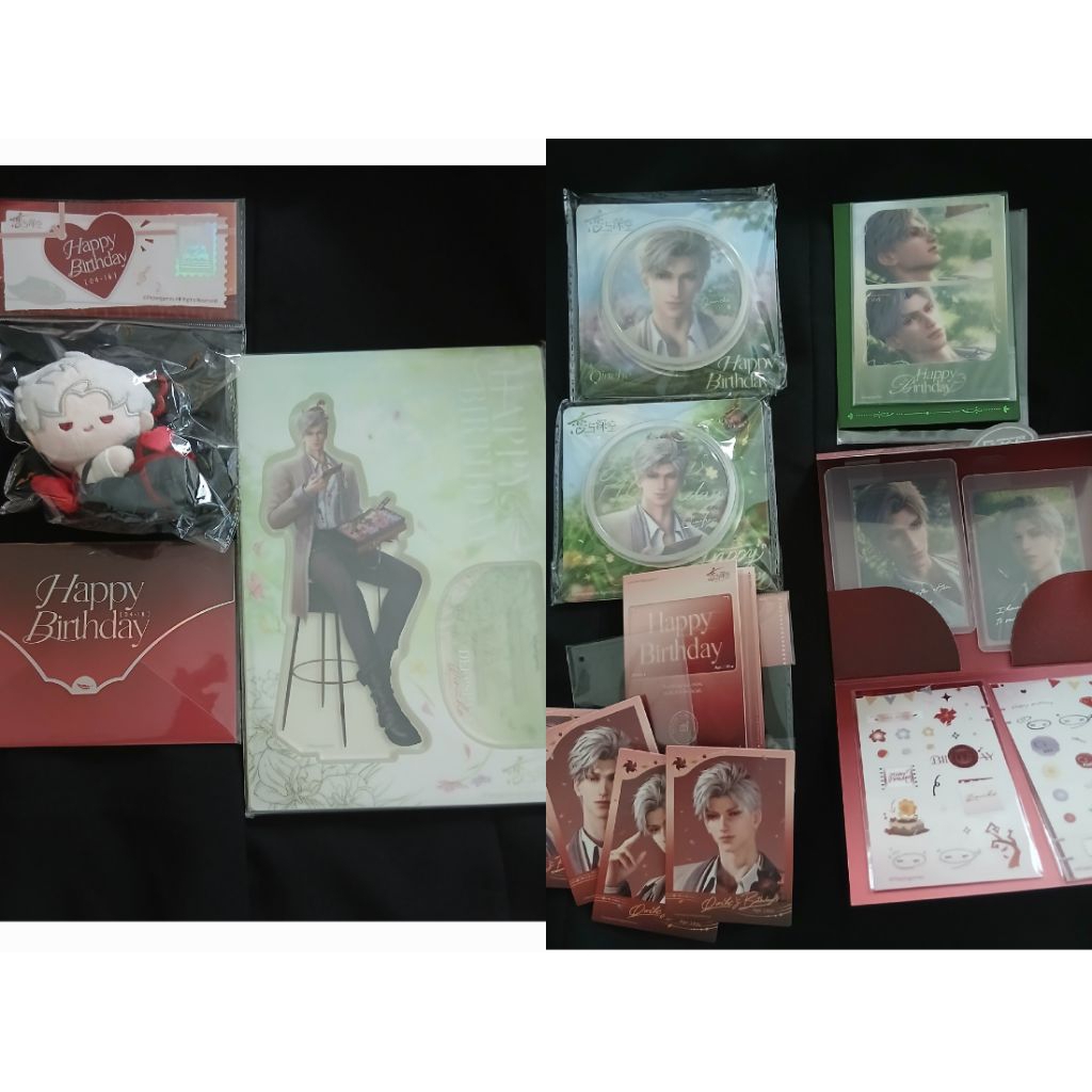 sylus love and deepspace official birthday merch