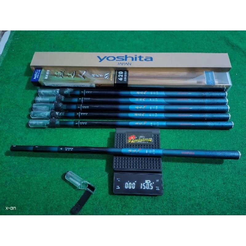 Joran Tegek Yoshita Keiryu Blue Jepang 430-720cm