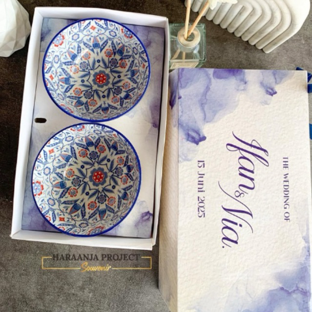 souvenir mangkok cina custom