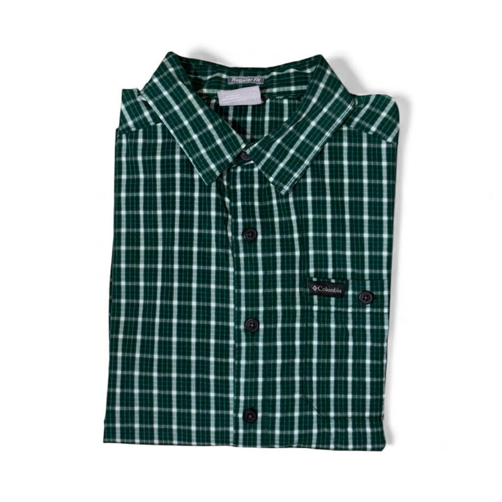 kemeja Columbia Lengan Panjang