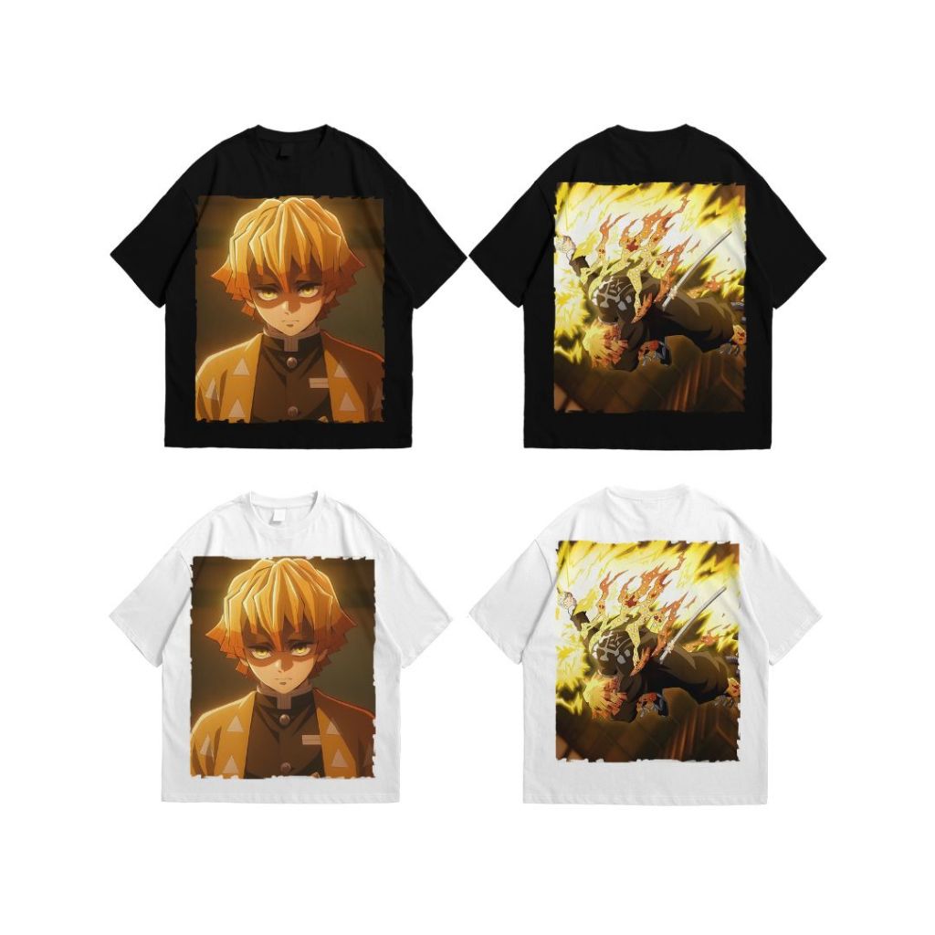 KAOS ZENITSU - DEMON SLAYER OVERSIZE | BOOTLEG | UNDIFINED