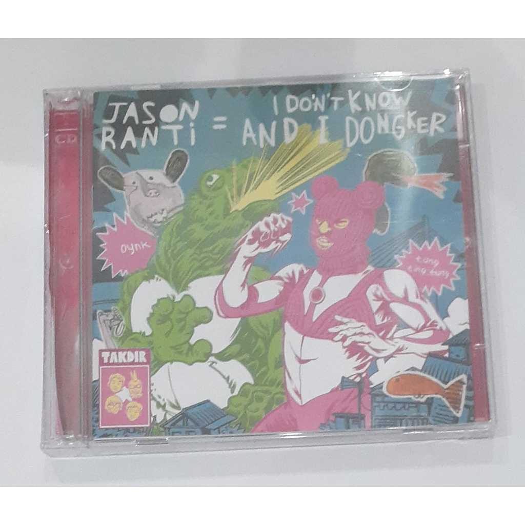 CD JASON RANTI - I DON'T KNOW AND I DONGKER (NEW ALBUM)