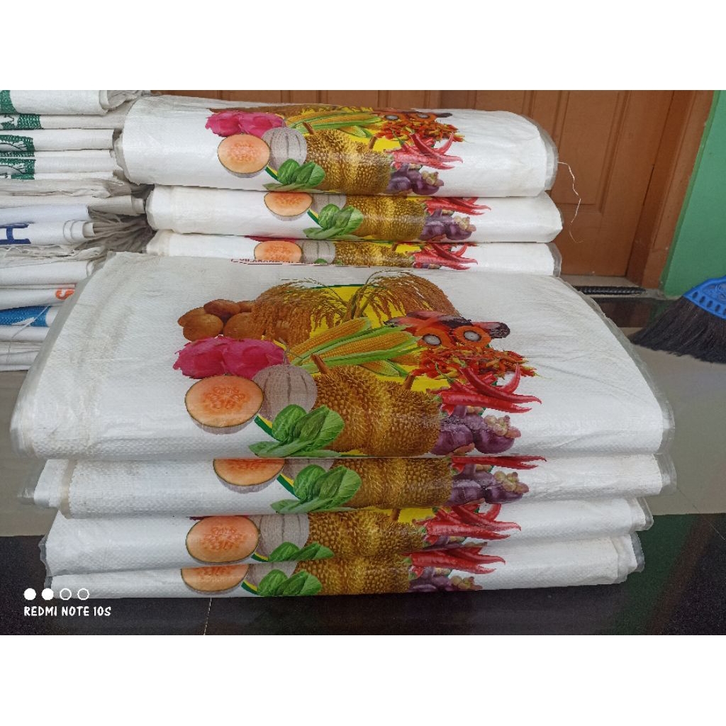 karung 50 kg tebal bersih isi 10 pcs