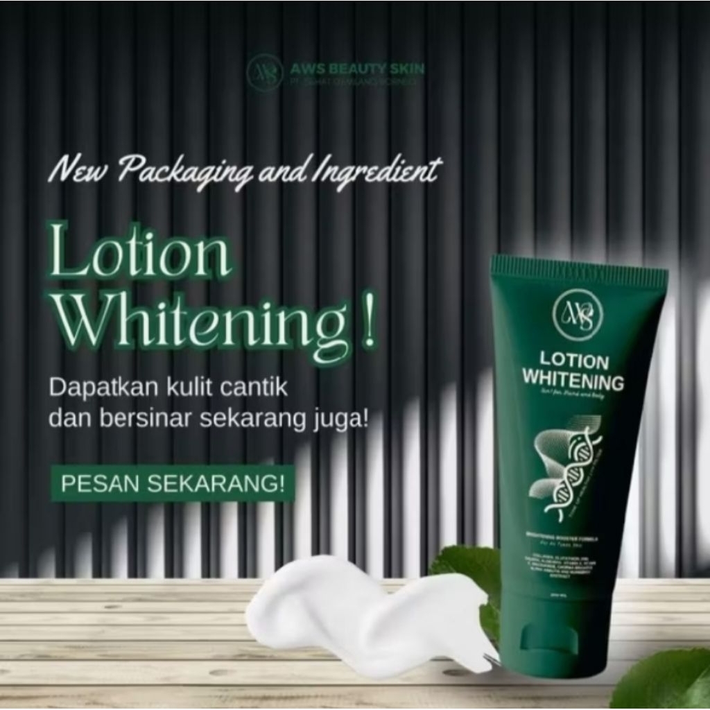 LOTION WHITENING BRIGHTHENING BOOSTER FORMULA AWS BEAUTY SKIN