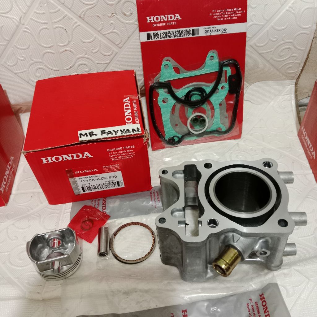 KZR Blok Seher+Top Set Ring Seher Komplit Vario 125 Old Vario Techno 125