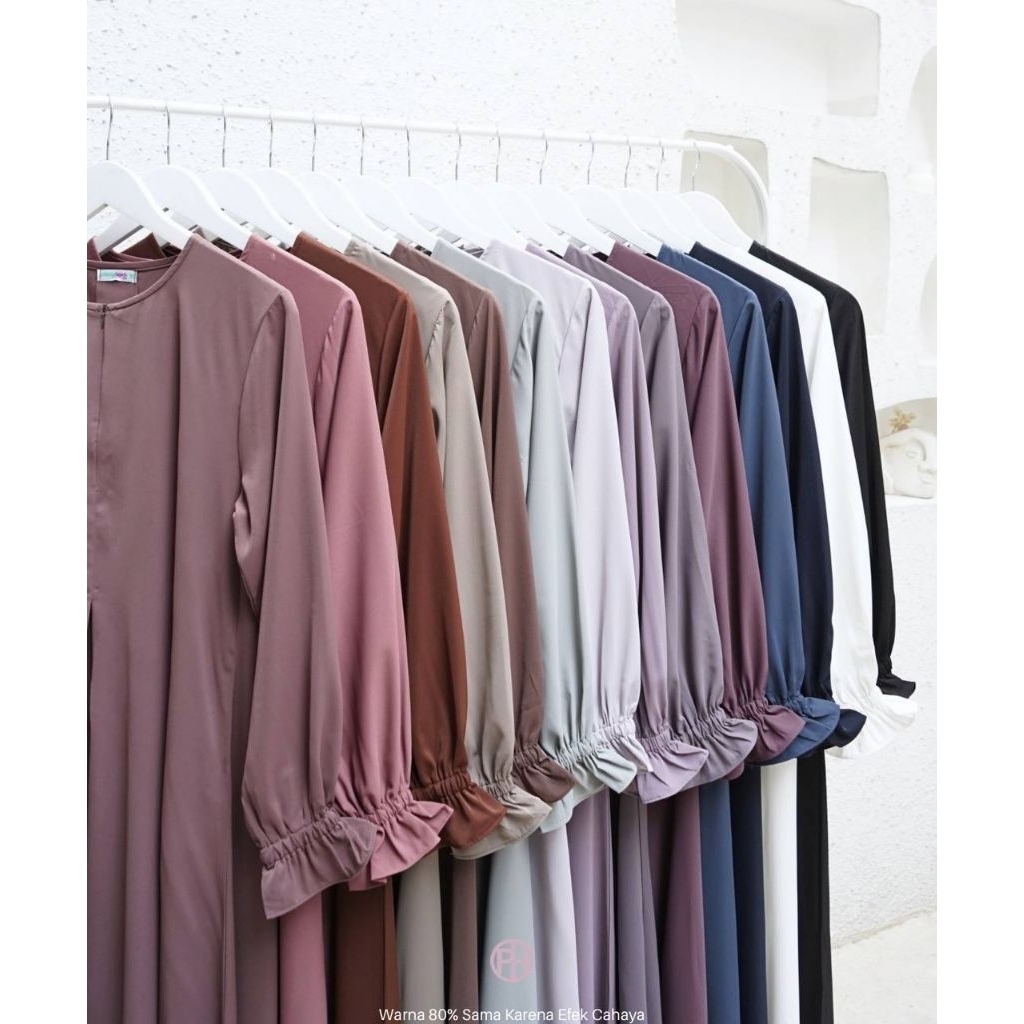 Maiza Dress // Pelangi Hijab // Gamis Syar'i 