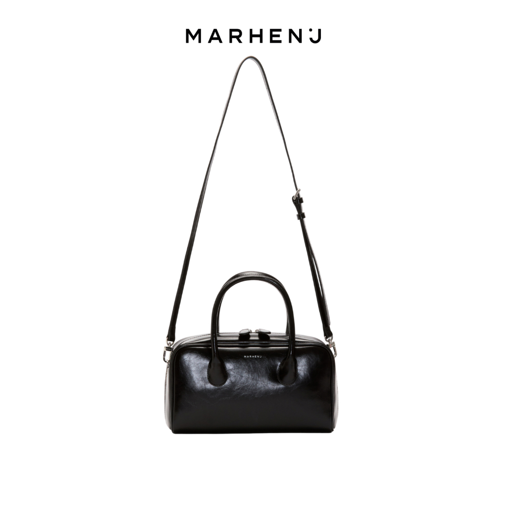 MARHEN.J LARA SMALL – Vegan Leather Tote Crossbody Bag with Two-Way Zipper Closure