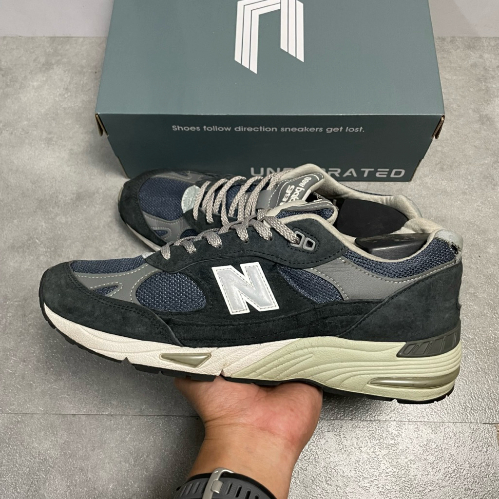 New Balance 991 Navy #M1282