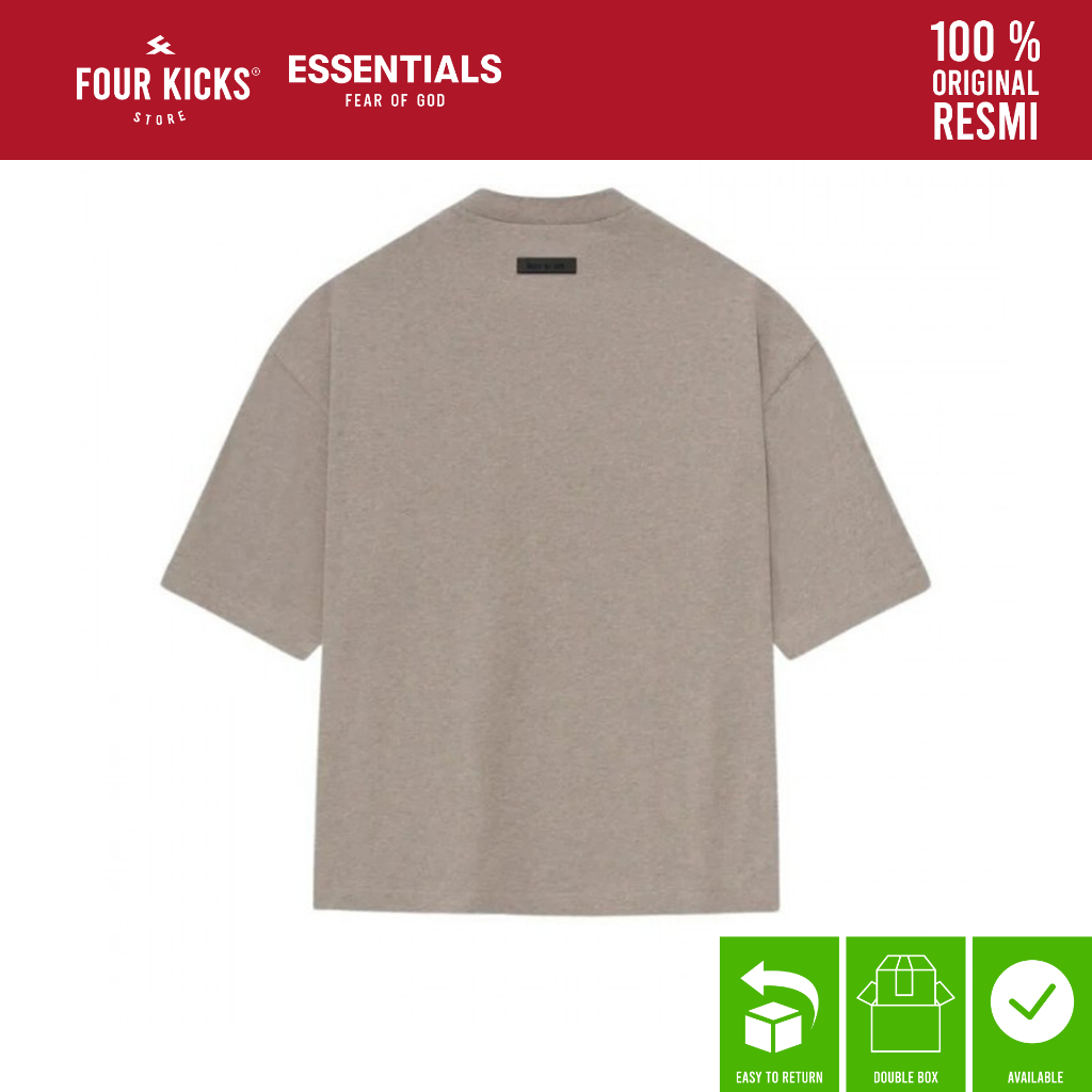 Essentials Tshirt Fear Of God Core Heather - 100% ORIGINAL RESMI