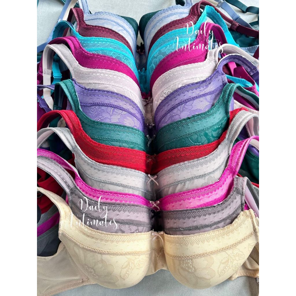 Part-3 CUP BESAR [34DD, 34F, 34G, 34H, 36DDD, 36F, 36G, 36H, 46DD, 46H] - Cacique Modern Lace Lightl