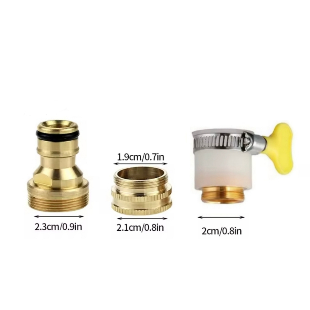 MH - Konektor Kran Ke Selang 5/8 Bahan KNG Universal