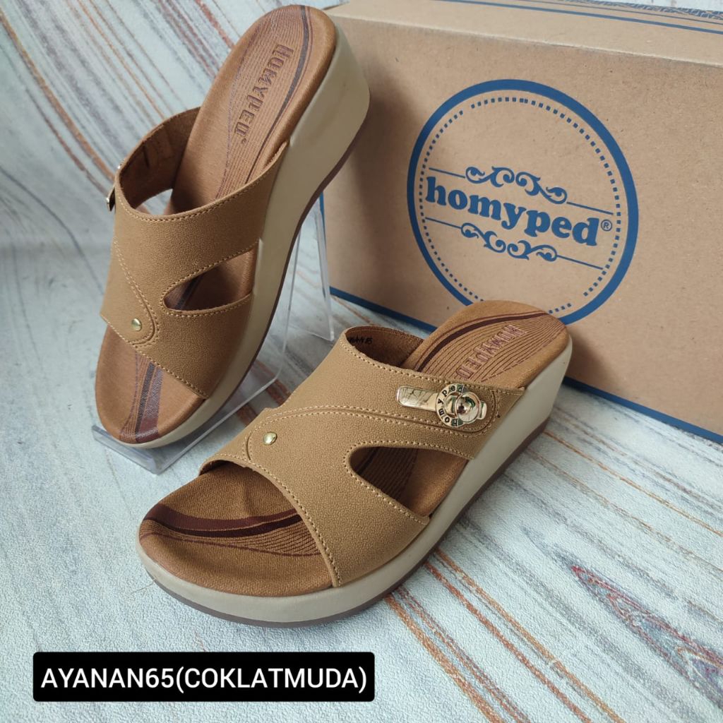 Sandal Wedges Wanita Homyped/Sandal Homyped Wedges Wanita SelenaN43