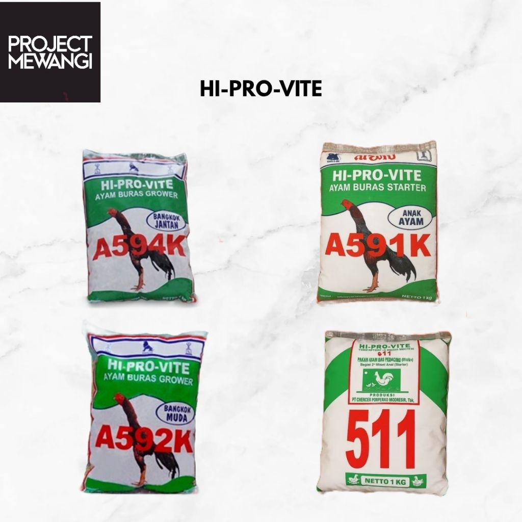 Vour Pur Pakan Ayam Hi-Pro-Vite 511 A59k A592k A594k