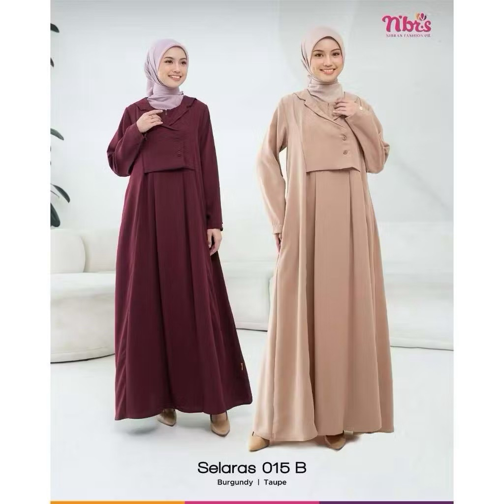 GAMIS NIBRAS TERBARU SELARAS 015_GAMIS NIBRAS DISKON TERMURAH_GAMIS NIBRAS DISKON TERMURAH