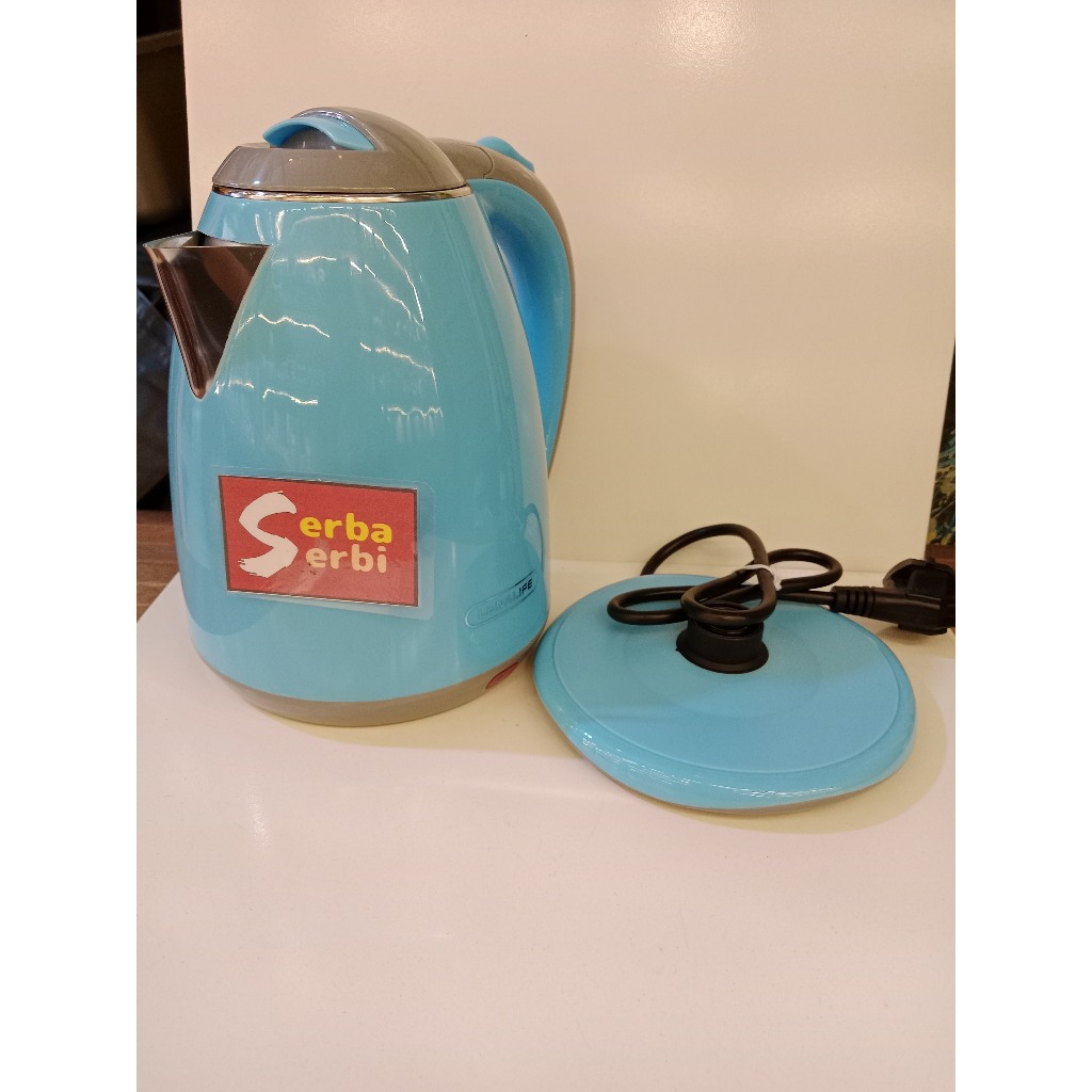 -2LTR CEREK ELEKTRIK-Cerek kettle pemanas air elektrik