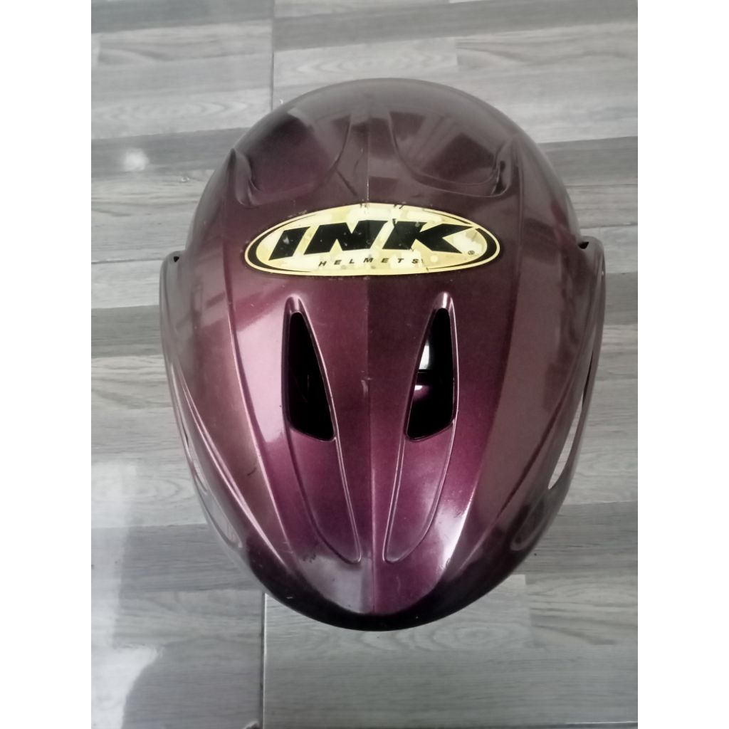 helm INK ungu original second