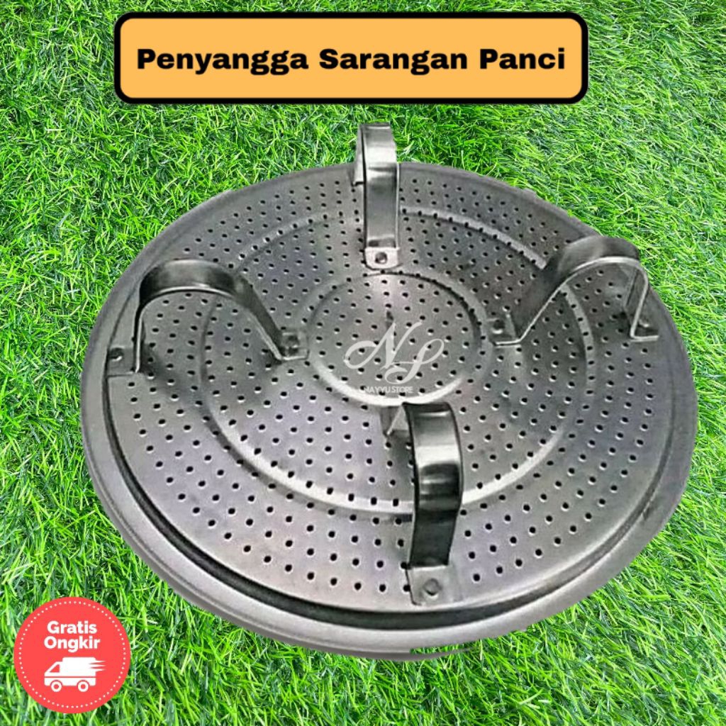 Penyangga Sarangan Dandang dan Panci Sarang