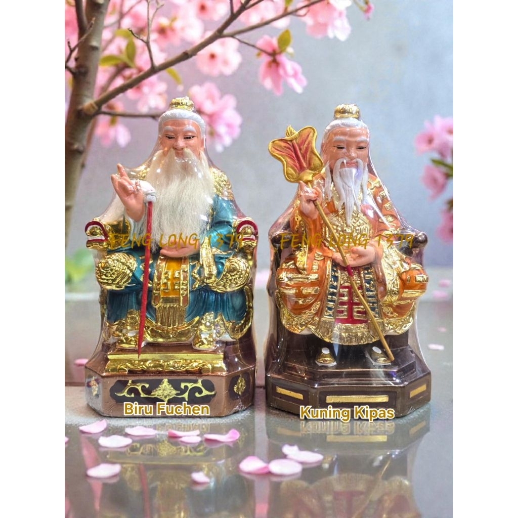 Rupang Patung FIBER DEWA Tai Shang Lao Jun / Thai Shong Lo Kiun 8 Inch