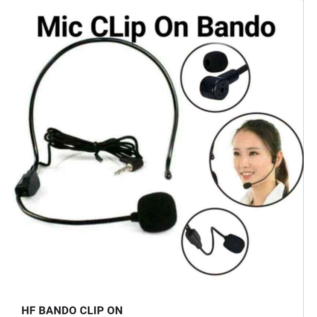Hf bando clip on/Mic clip on/BANDO CLIP ON/HF CLIP ON/MIC