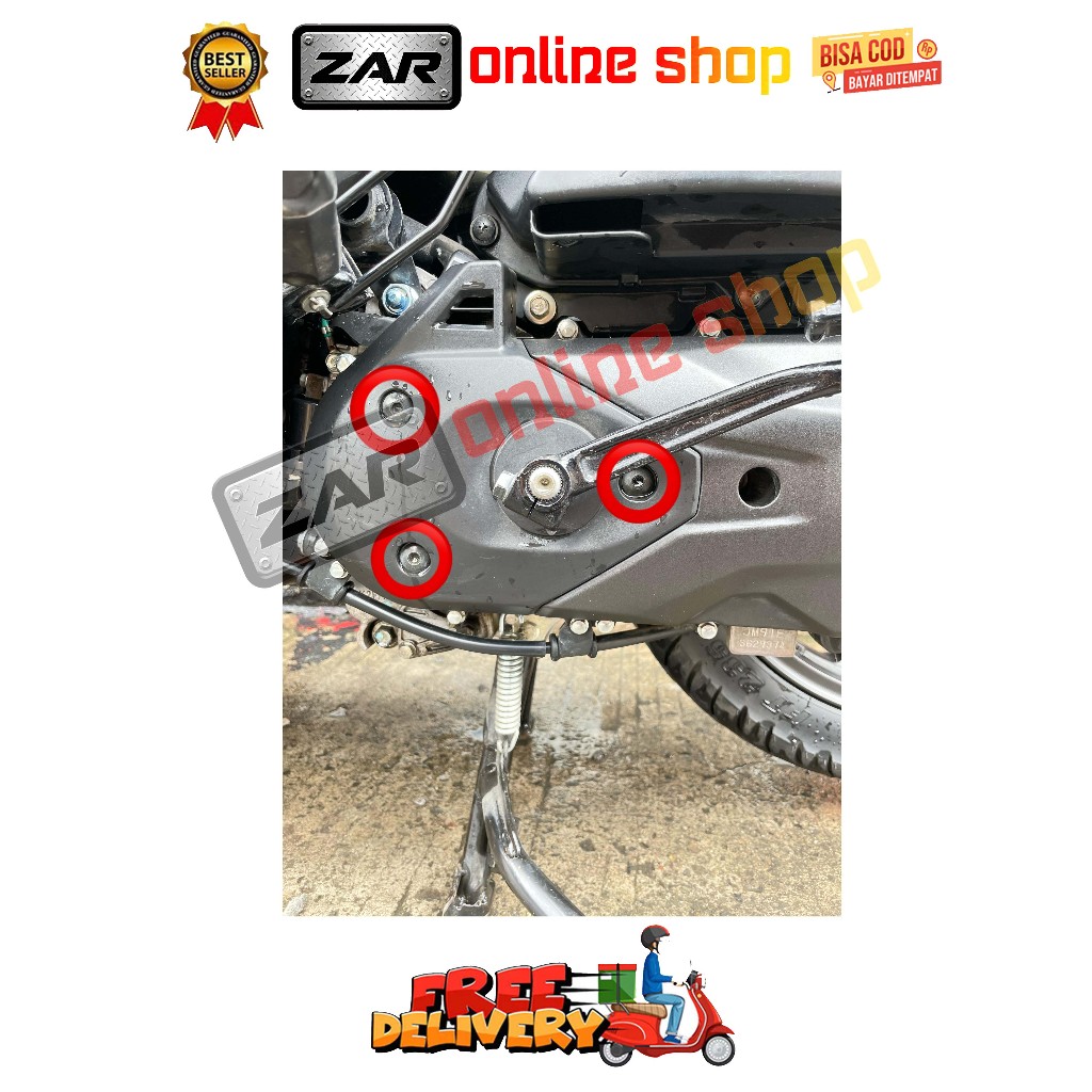 BAUT AIRDUCK COVER CVT ( 3 BAUT ) MODEL SLASH GENIO BEAT DELUXE SCOOPY STREET NEW PRESTIGE TAHUN 201