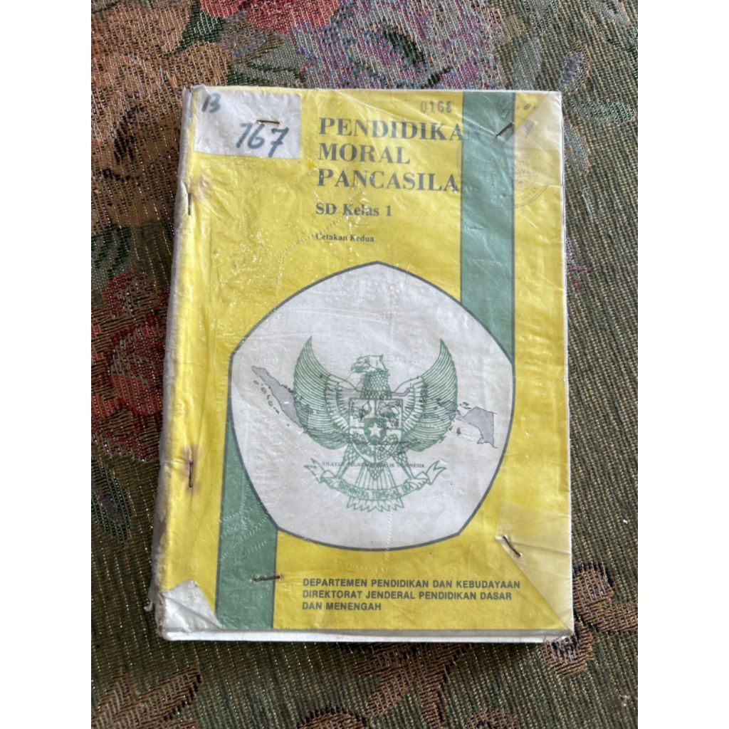 Buku PENDIDIKAN MORAL PANCASILA Cetakan kedua thn 1983
